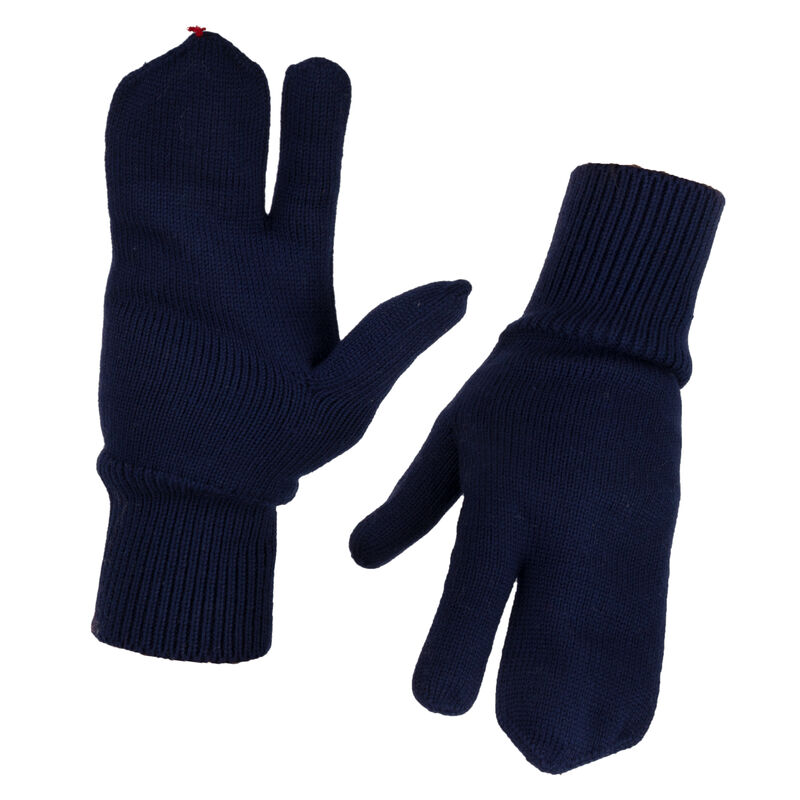 Trigger Mittens Wool Italian Airforce Blue | New, , large image number 0